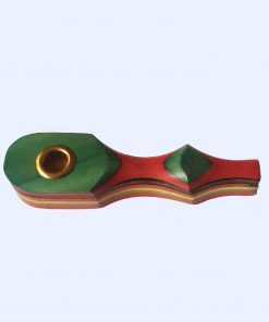 Green top Wooden pipe - Aekta